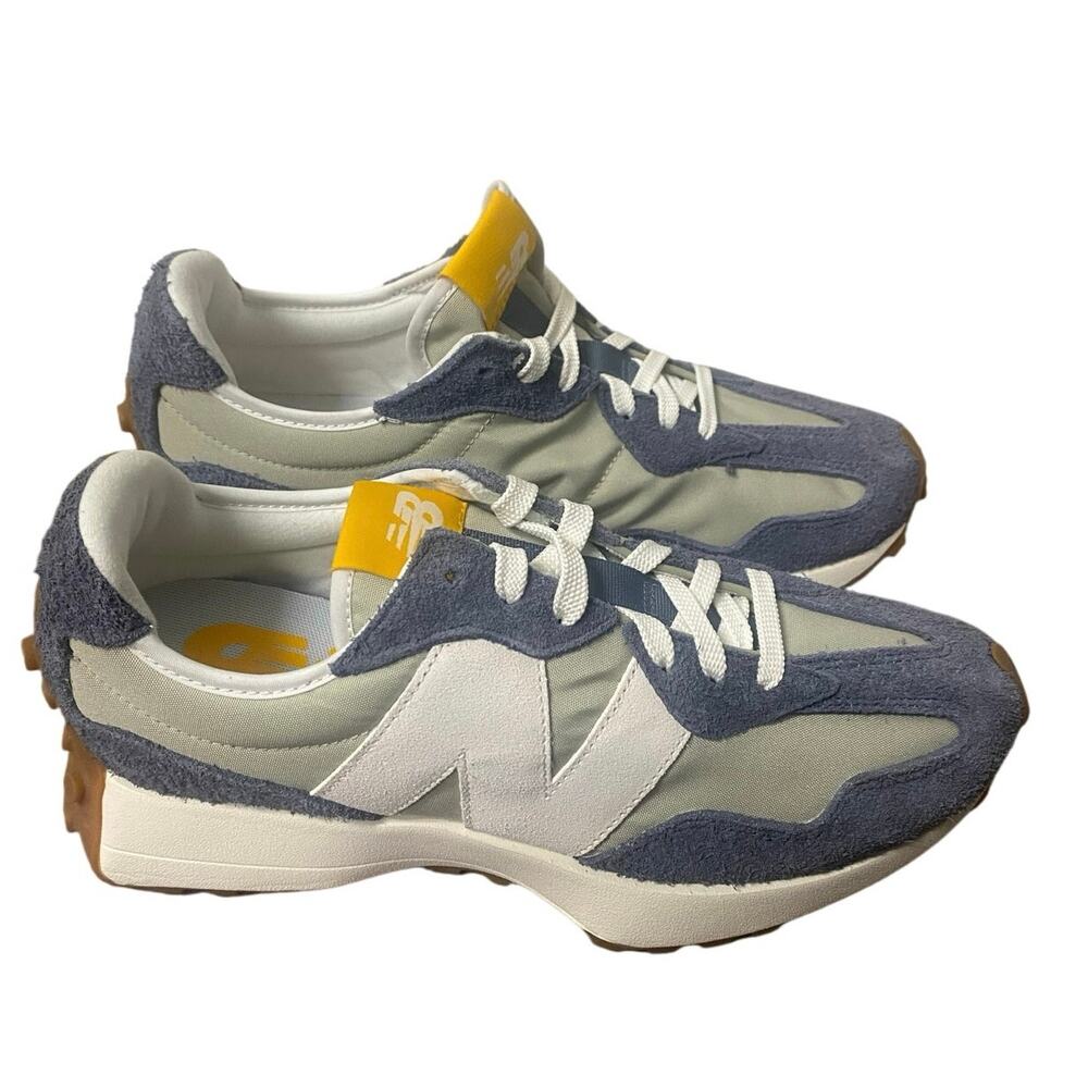 New Balance Blue and White Sneakers